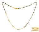 22KT Gold Mangalsutra - Click here to buy online - 629 only..