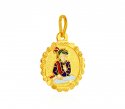 Click here to View - 22k Gold Swami Narayan Pendant 