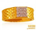 22K Gold Mens Fancy Signity Ring - Click here to buy online - 652 only..