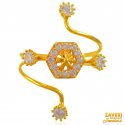 22karat Gold Ring with CZ - Click here to buy online - 500 only..