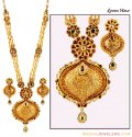 22K Kundan Patta Bridal  Set - Click here to buy online - 14,197 only..