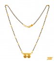 22 Kt Gold Mangalsutra Chain - Click here to buy online - 1,163 only..