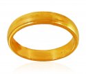 22KT Gold Plain Band - Click here to buy online - 477 only..