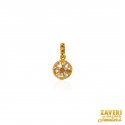 22K Gold Fancy Pendant - Click here to buy online - 135 only..