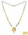 22k Gold Light Mangalsutra - Click here to buy online - 1,281 only..