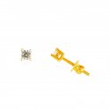 22kt Gold Stud With CZ - Click here to buy online - 156 only..