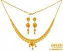 22 Kt Gold Light weight Necklace - Click here to buy online - 1,907 only..