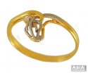 Gold Two Tone Ring - Click here to buy online - 270 only..