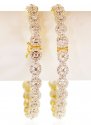 Click here to View - 18KGold Diamond Bangles (2 pcs) 