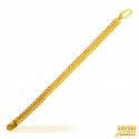22 Kt Gold Mens Bracelet - Click here to buy online - 3,934 only..