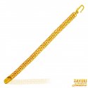 22 kt Yellow Gold Mens Bracelet - Click here to buy online - 6,964 only..