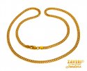 22 Karat Gold Cuban Link Chain  - Click here to buy online - 1,563 only..
