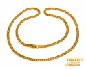 22 Karat Gold Cuban Link Chain  - Click here to buy online - 2,072 only..