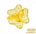 22KT Gold Fancy Ladies Ring - Click here to buy online - 577 only..
