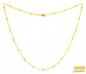 Click here to View - 22Kt Gold Multi Tone Fancy Chain 