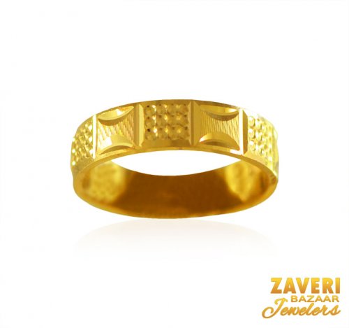 22kt Gold Wedding Band 