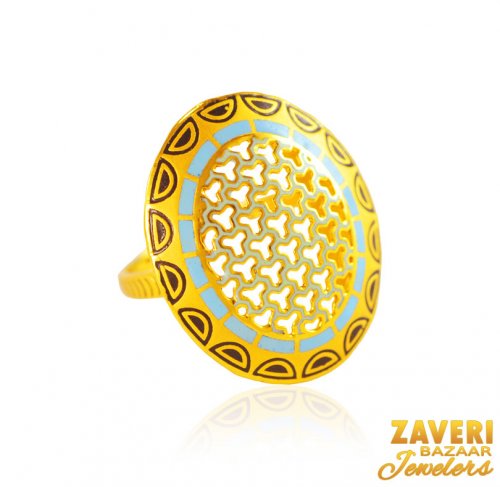 22k Gold Ring for Ladies 