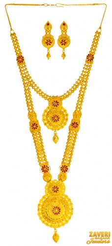 22kt Gold Necklace Set 