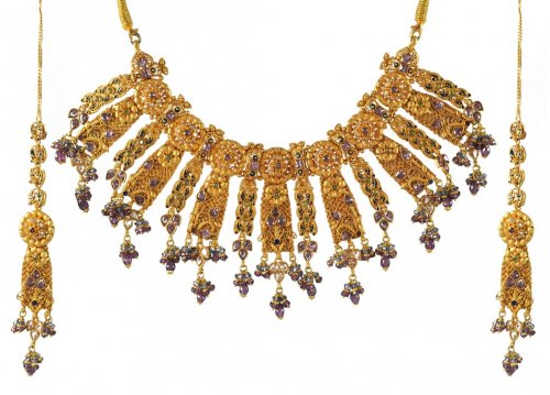 Designer Antique Necklace Set 