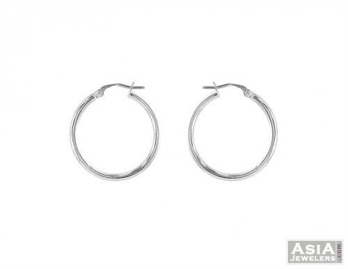 18K Fancy Hoops Earring 