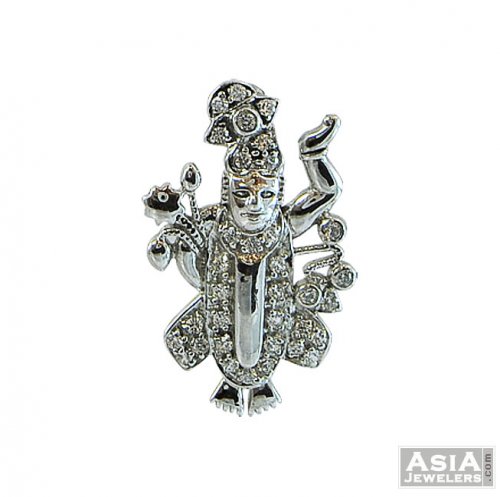 18k Lord Shree Nath Ji Pendant 