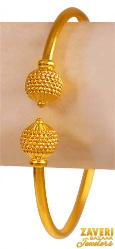 22Kt Gold Fancy Kada (1 Pc) 