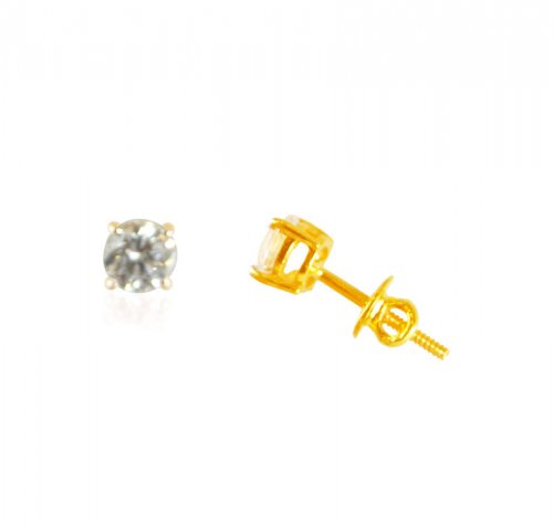 22 kt Gold CZ Tops 