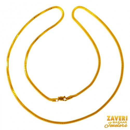 22kt Gold Chain (22 Inchs) 