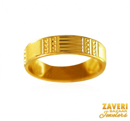 22kt Gold Wedding Band 