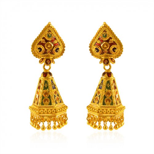 long diamond earrings for girls freeshipping - Vijay & Sons