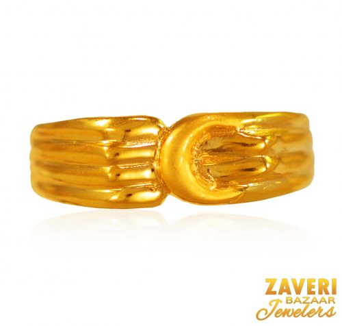 22Kt Gold Ring For Mens 