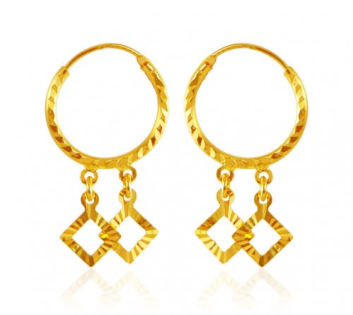 Gold Hoops (22kt Gold) 