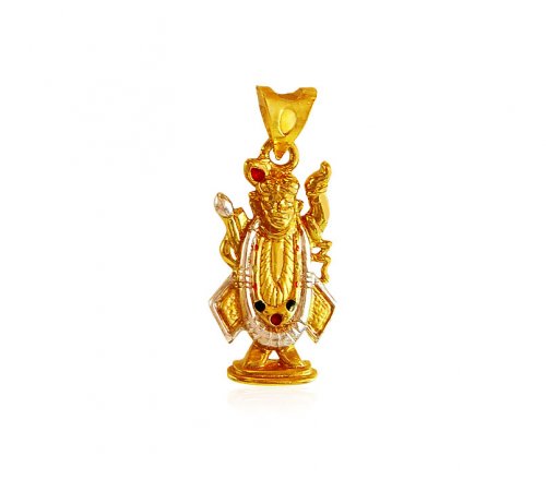 22k Lord Shinathji Pendant 