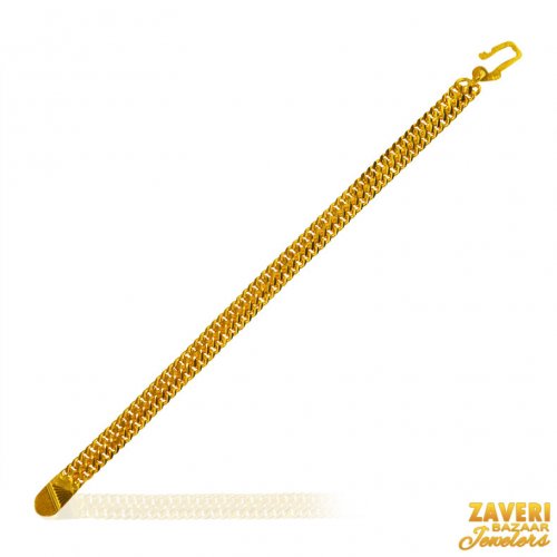 22kt Gold Mens  Bracelet  