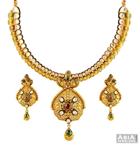 22k Antique Gold Set  