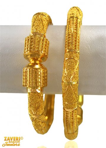 22Karat Gold Pipe Kada (1 PC) 