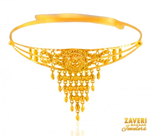 22 Kt Gold Designer Bajuband  