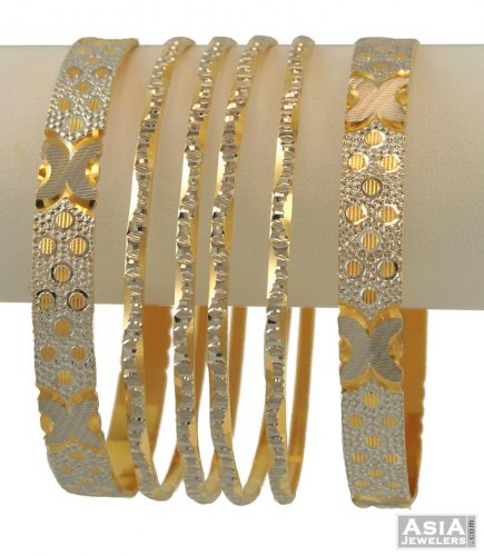 Exclusive 2Tone Bangles Set 