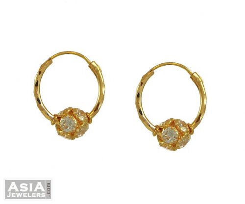 Asian gold on sale hoop earrings