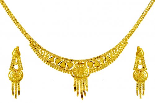 22 Karat Gold Necklace Set 