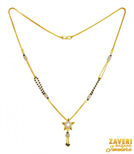 22K Gold Fancy Mangalsutra 