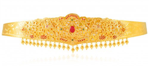 22 Kt Gold Kammar Patta 