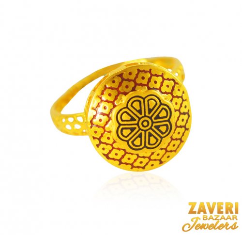 22 kt Gold Ladies Ring 