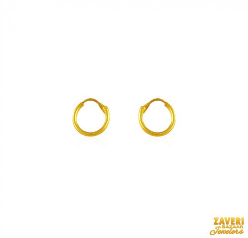 22 Karat Gold Hoop (KIDS) 