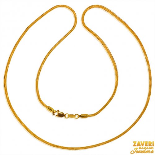 22Kt Yellow Gold Chain  