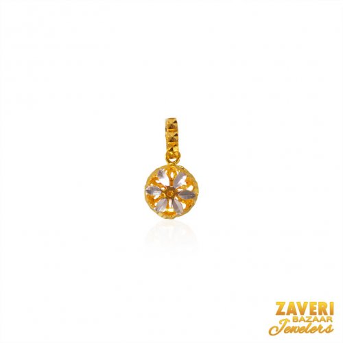 22K Gold Fancy Pendant 