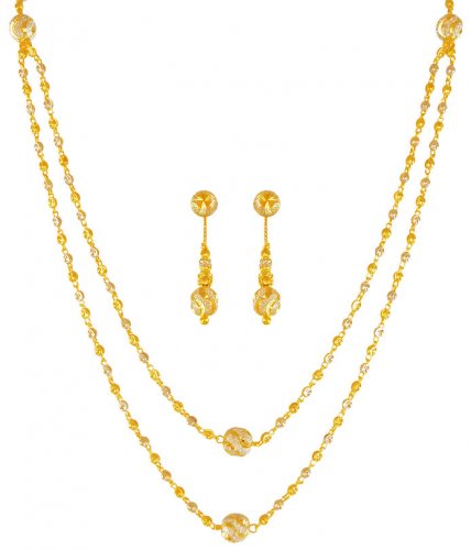 Gold on sale rhodium necklace