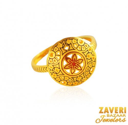 22Kt Gold  Ring for Ladies 