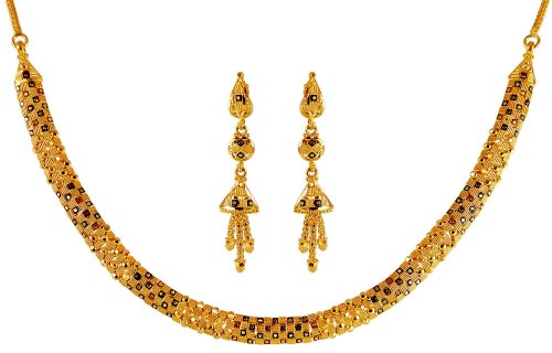 22k Gold Necklace with out earring 