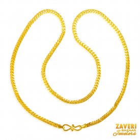 22K Gold Flat Chain